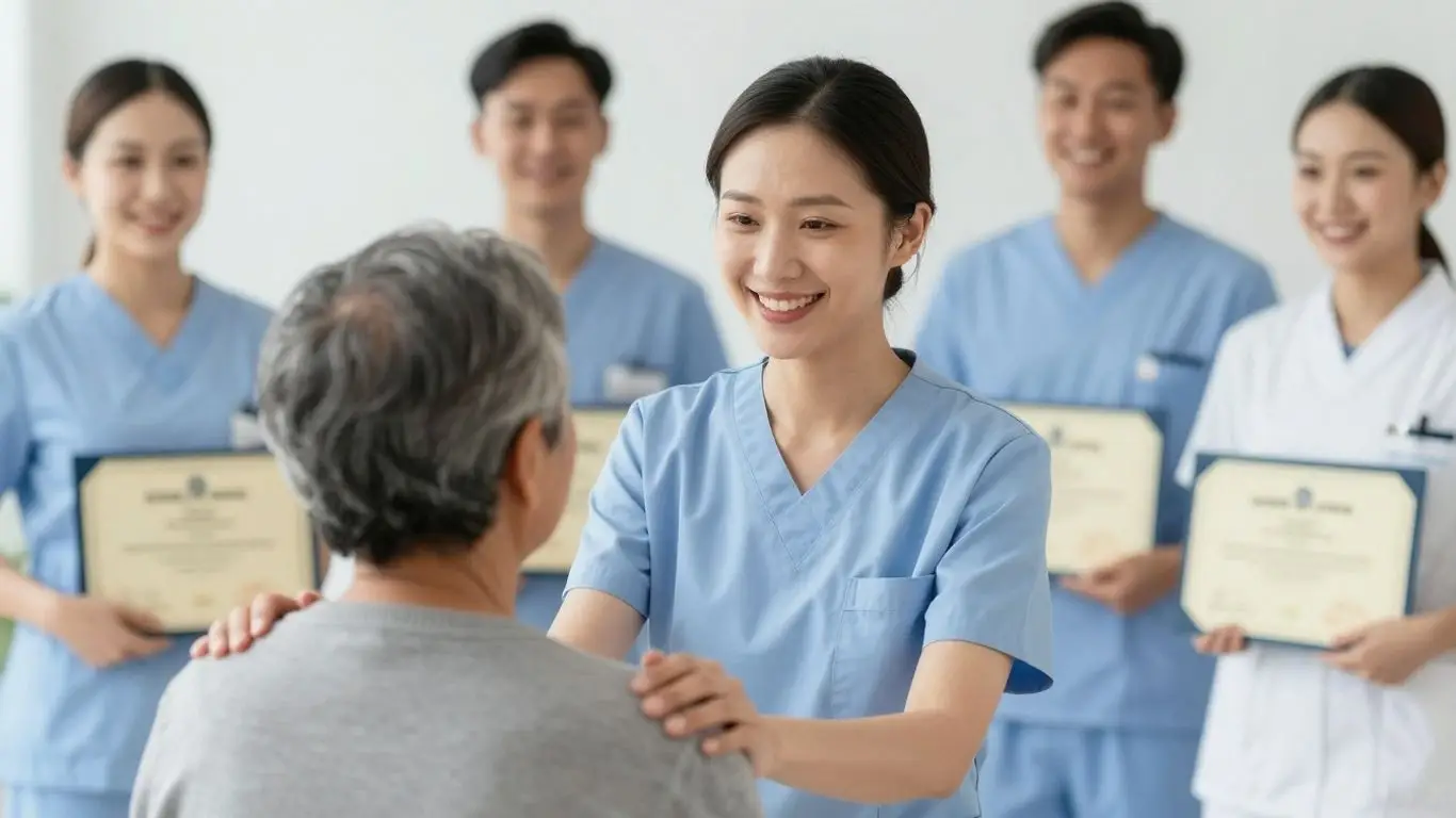 Nursing assistants honored for compassion and dedication.