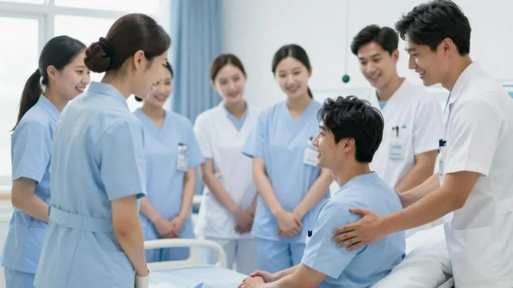 Certified Nursing Assistant students learning patient care skills.